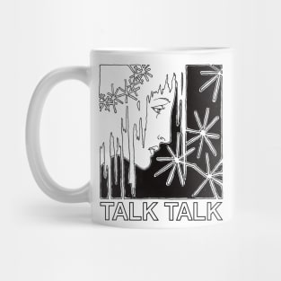 Talk Talk  • • •  Retro Style Aesthetic Design Mug